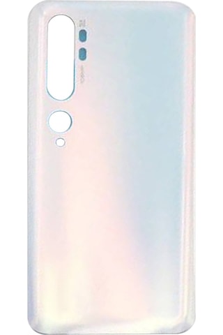 Teknonet Xiaomi Mi Note 10 Pro Uyumlu Batarya Kapağı - Siyah Siyah