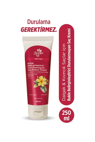 Selesta Life Tiare Çiceği Ve Shea Yağı Özlü Bukle Belirginleştirici Durulanmayan Saç Bakım Kremi 250 Ml