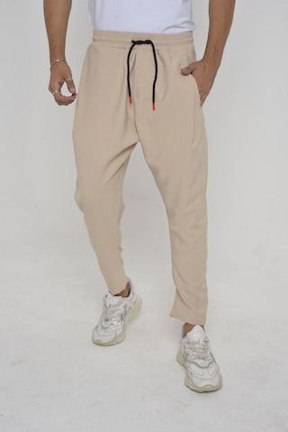 Baykim Sports Wears Unisex Modern Şalvar Pantolon Krem