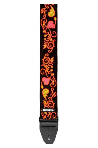 Jim Dunlop Jh23 Jimi Hendrix Blacklight Monterey Orange Gitar Askısı
