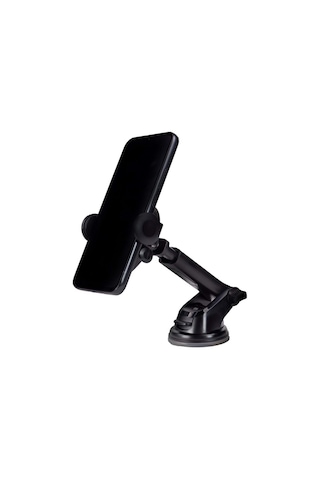 Hdcf01s Siyah Araç Telefon Tutucu 4.0 6.2 , 360 Döner, Vakumlu