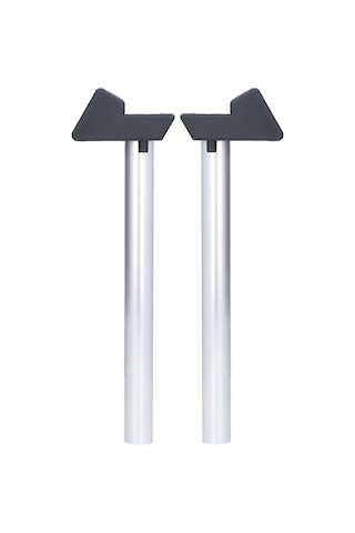 Fosenze Serinlik Bahçe Suyu Akış Sistemi 26cm Gümüş Renkli Pvc-alüminyum Akıtma Kiti 2 Adet Boru + Aksesuarlar