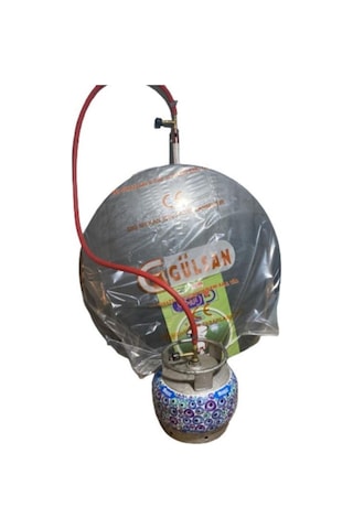 Tüplü Sac Ekmek Sacı Katmer Sacı 60 Cm Hortum Vana Setli