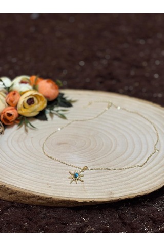 Kuzey Yıldızı Kolye Mavi