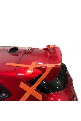 Renault Clio 5 Uyumlu Üniversal Plastik Boyasız Spoiler