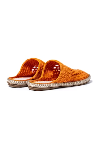 Terlik Kadın Bbs Jmy John May Knitwear Slippers Orange Turuncu