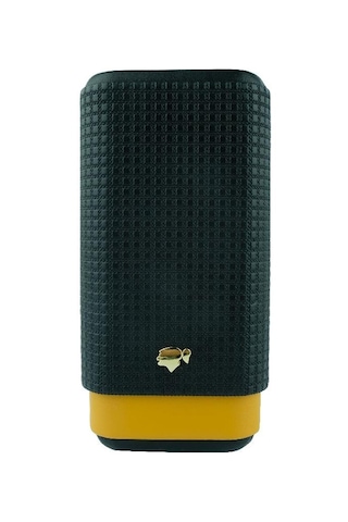 Cohiba Sarı-siyah 3'lü Puro Kılıfı