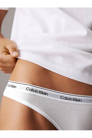 Thong 3pk Kadın Iç Çamaşırı 000qd5209e-w9f-8976 Beyaz-gri-kırmızı