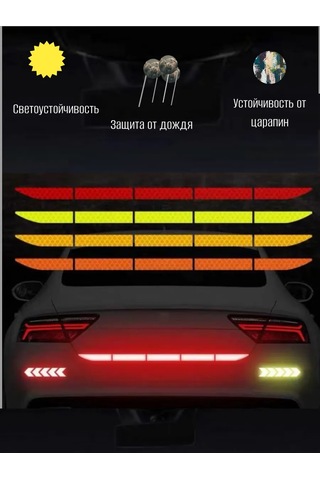 Anruspack Yansıtıcı Araç Çıkartmaları 240577316