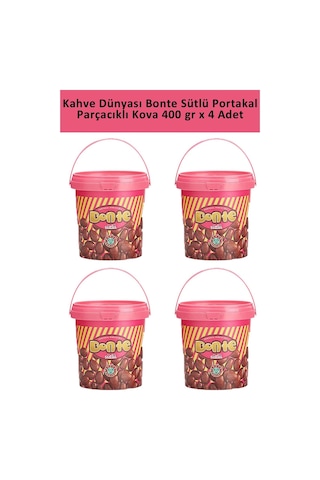 Kahve Dünyası Bonte Portakal Parçacık Kova 4 x 400 G