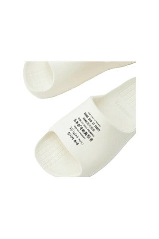 Lacoste Serve Slide 2.0 Unisex Terlik Krem Bej