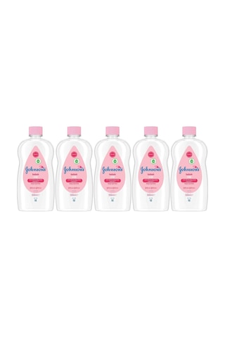 Johnsons Baby Bebek Yağı 500ml Nemlendirici Pembe 5 Li Set