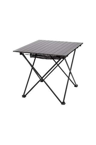 Funky Chaırs Black Katlanabilir Kamp Masası Büyük 71 X 68 X 62cm Siyah