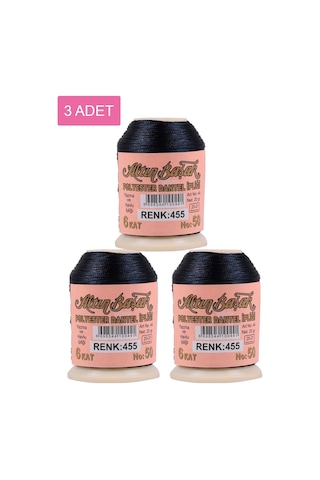 3 Adet Altınbaşak Oya Ve Dantel İpi 20 Gr - Royaleks - No: 455