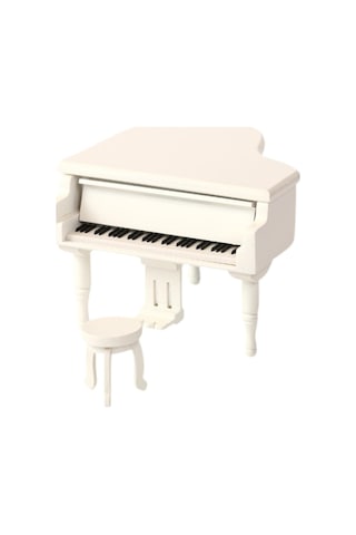 Suntek Minyatür Dollhouse Aksesuarları Sevgililer Günü Beyaz