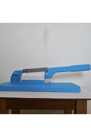 Honeybeeshop 1pc Manuel Gıda Dilme Makinesi Cutter Çok Amaçlı Kolay Kurulum Dondurulmuş Et Patates Muz Elma Ev Mutfağı İçin Ergonomik Sağlam Tasarım 1 Parça