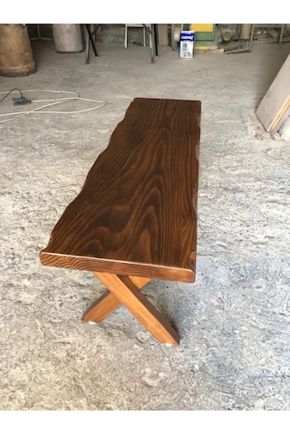 Bintaşmobilya Ahşap Kütük Bank