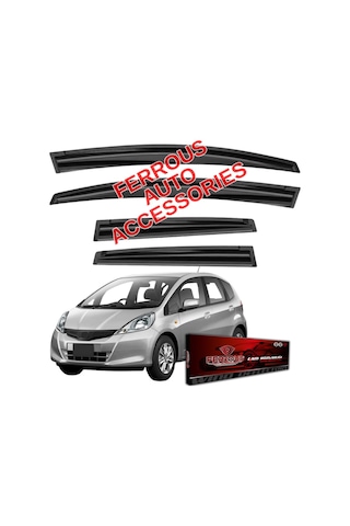 Honda Jazz Ferrous Cam Rüzgarlığı 4lü Set 2012 2014