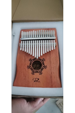 Puka Pk-1k Masif Maun Ağacı 17 Sesli Kalimba