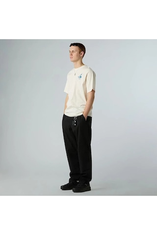 The North Face U Powder Days Relaxed S/s Tee-graphıc Erkek Tişört Nf0a8e4dqlı1 Nf0a8e4dqlı1 Bey Beyaz