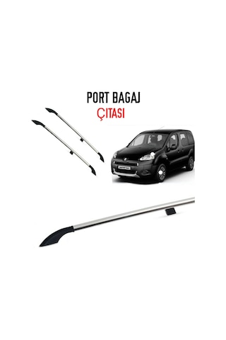 Peugeot Partner Gri Tavan Çitası 2012 2013 2014 2015 Portbagaj