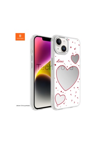 Apple Apple iPhone 13 / 14 Uyumlu Kılıf Airbagli Parlak Tasarımlı Kapak