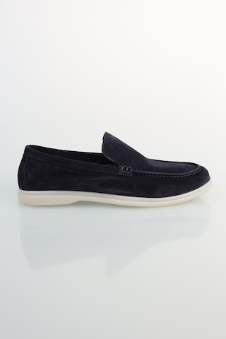 Bisse Erkek Süet Loafer Lacivert Ayakkabı Ayk25y25003 D39