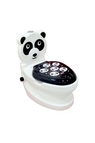 Pilsan Eğitici Eğlenceli Panda Tuvalet 07 561 Beyaz - Siyah