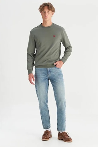 Wrangler Erkek Sweat W2520255 801 Koyu Haki Koyu Haki