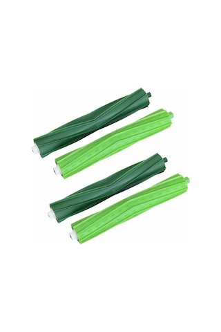 Irobot Roomba Uyumlu Yedek Fırça Başlıkları - 2 Çift B Inox