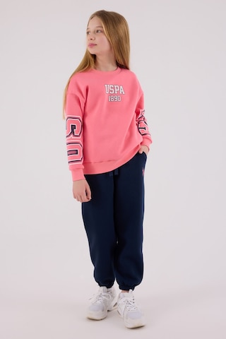 U.S. Polo Assn. U.s. Polo Assn Kız Çocuk Pembe Eşofman Takımı Us2314-c-v1 Pembe