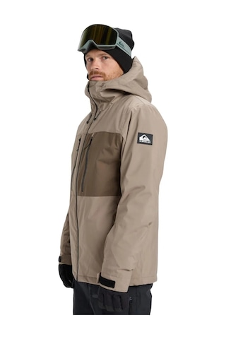 Quiksilver Quıksılver Sycamore Solıd 20k Jk Erkek Fallen Rock - Solid Snowboard Ceketi Eqytj03502-tzc0 Camel