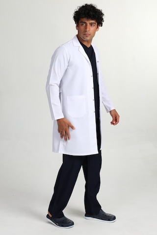 Önlük Uzun Gömlek Yaka Doktor Hemşire Öğretmen Önlüğü