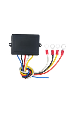 Aubyhe 12v Elektrikli Vinç Kontrol Cihazı - 2 Uzaktan Kumanda El Tipi + Anahtar Zinciri 50ft Mesafe İle Uzun Ömürlü Transmitter