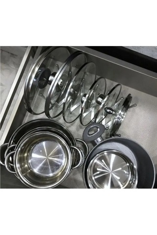 Ikea Kapaklar, Tavalar Ve Kesme Tahtaları İçin Stand 143520555 Paslanmaz Çelik