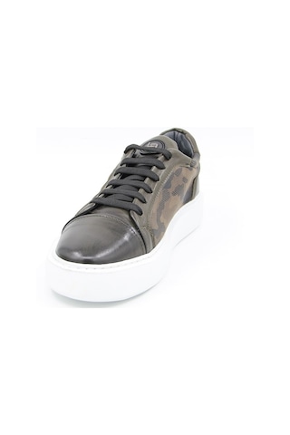 Luciano Bellini E3718 Erkek Casual Ayakkabı - Kamuflaj Desen Haki