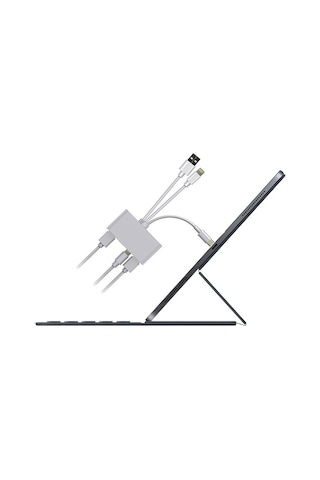 Ally 3 In1 Apple Uyumlu iPhone Usb C Usb A Kamera Okuyucu Kart Okuyucu