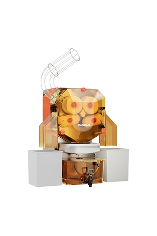 Cancan 32 Depolu Arabalı Otomatik Nar-greyfurt Sıkma Makinesi