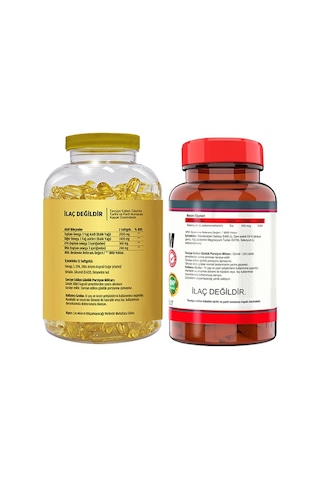 Flx Omega 3 Balık Yağı 90 Softgel & Nevfix Vitamin C Quercetin