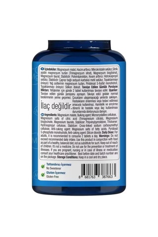 Tr Magne4 4'lü Etki Magnezyum Kompleks 60 Tablet