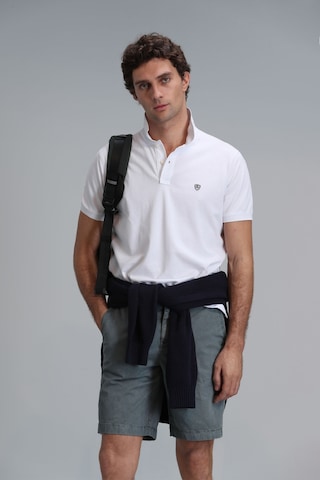Lufian Erkek Polo Yaka T Shirt 111040164 Beyaz