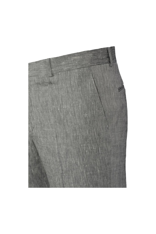 Cengiz İnler Yan Cep Fermuarlı Kırçıllı Keten Pantolon Slim 001