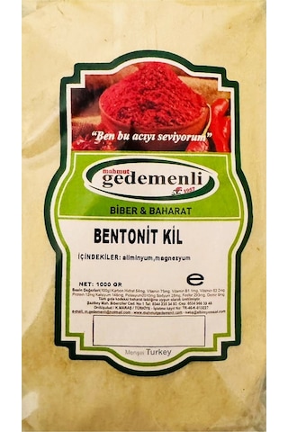 Bentonit Toz Kil 1 KG