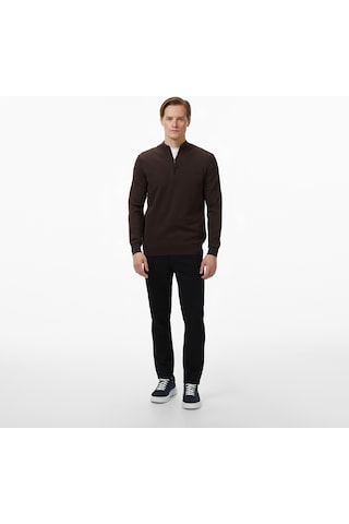 Nautica Erkek Kahverengi Classic Fit Kazakdüzs57104t