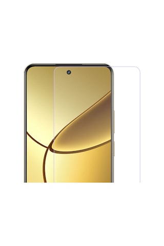Realme 12 Plus Kırılmaz Ekran Koruyucu Temperli Cam