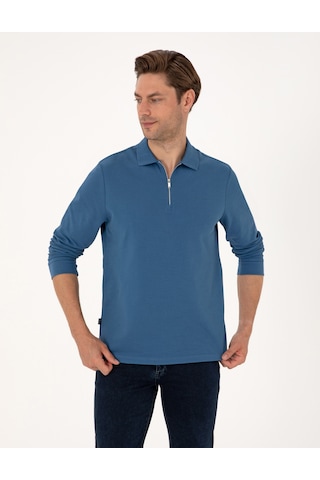 Pierre Cardin Erkek Açık Lacivert Sweatshirt 50314046-vr059 Açık Lacivert