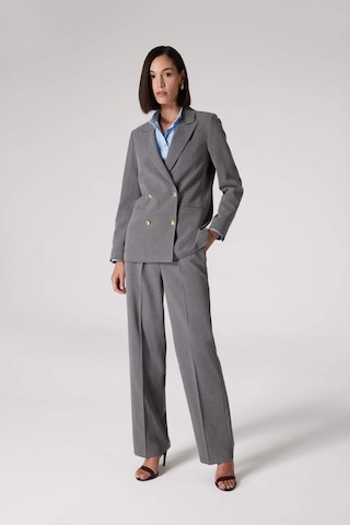 DeFacto x Sorbe Kruvaze Yaka Basic Düz Düğmeli Blazer Ceket D9922AX24AUAR222 Antrasit