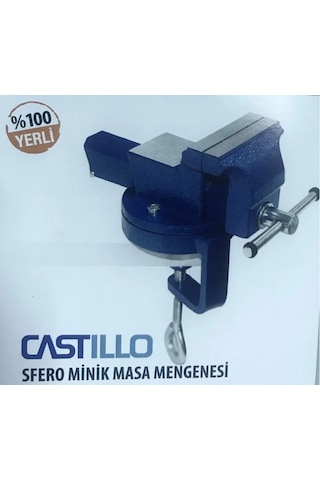 Kanca Castıllo Sfero Minik Masa Mengene 75 MM