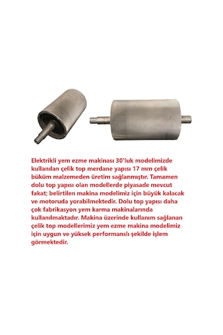 Tarım Garaj Elektrikli Yem Ezme Makinası 30 Luk 4 Hp