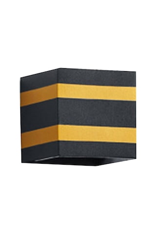 Padalink Siyah Ve Altın Ip65 Su Geçirmez Led Duvar Lambası - 6w Kruger Çip, 3-5m² Iç/dis Kullanım, 80+ Ra Isık Verimi Sıcak Beyaz